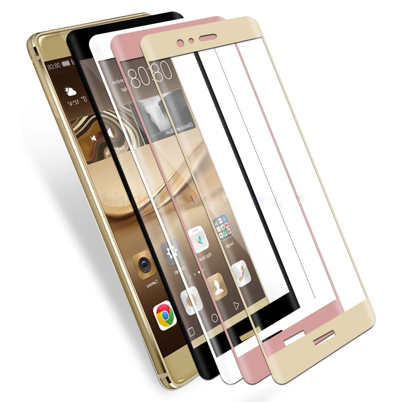 

For huawei honor 6x V8 V9 8 P9 P10 LITE PLUS P8 lite 2017 full cover tempered glass Original screen film full protection