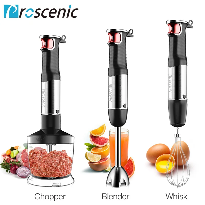 Big Discount Proscenic Hand Blender Stick Powerful Immersion Portable