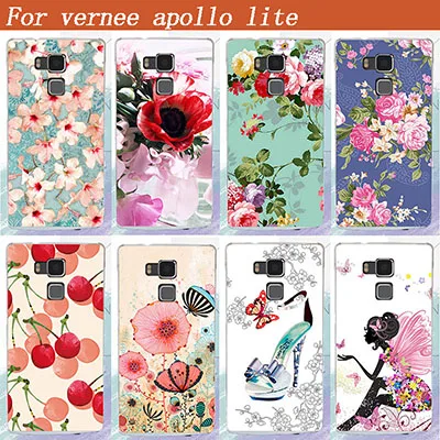 Чехол для Vernee Apollo Lite модный жесткий чехол-накладка из поликарбоната с УФ-принтом 5