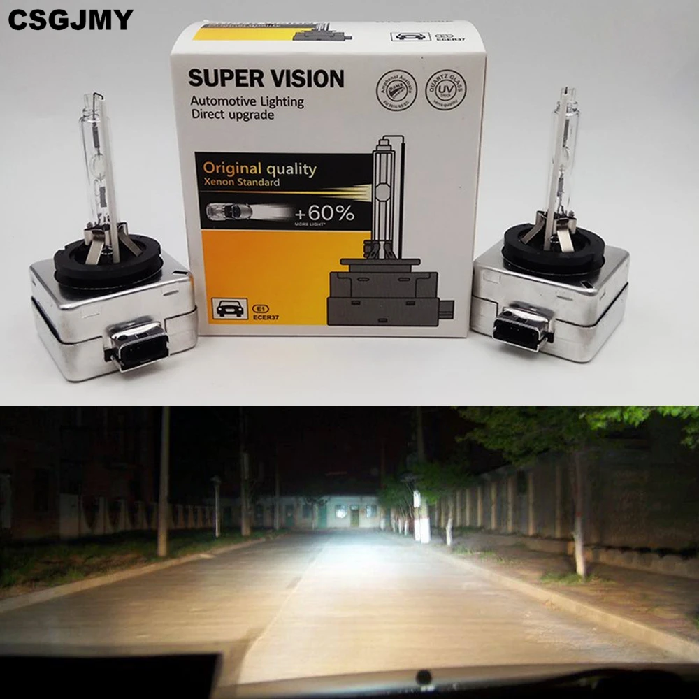 

CSGJMY D1S D2S D3S D4S D2C HID Bulbs CBI HID xenon headlight bulb D1 D2 D3 D4 D1R D2R D3R D4R headlamp light 4300K 6000K 8000K