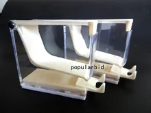 Dental Products Storage Box Dentist Cotton Roll Dispenser Holder Press Type White
