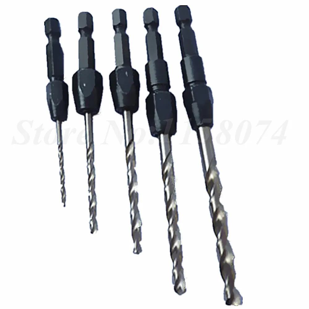 Hex Shank Power Tool Twist Drill Bits New