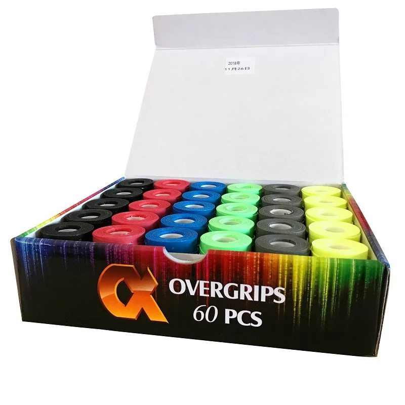 

60pcss/lot Super thin TG-100 tacky feel overgrip/tennis/badminton/padel tennis