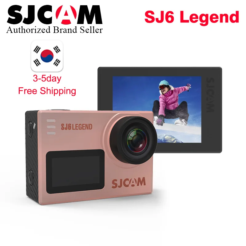 Экшн камера SJCAM SJ6 LEGEND 4 к wifi 1080 P/30fps 2 0 lcd 170 объектив Спорт Ultra HD DV 30 м водостойкий