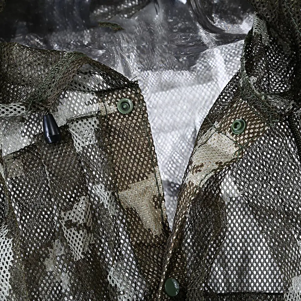 Сверхлегкий сетчатый Камуфляжный охотничий костюм с двойной печатью|camouflage