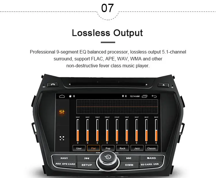 Perfect JDASTON Android 9.1 Car DVD Player For Hyundai IX45/Santa fe 2012 2013 2014 Multimedia GPS Navi 2 Din Car Radio Audio Stereo 8