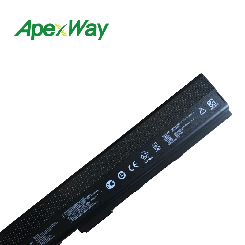 Tanie Apexway laptopa wymienna bateria A31 K52 A41 K52 A32 K52 A42 K52 dla Asus A52 A52F A52J K42 K42F K52F K52 K52J K52JC K52JE