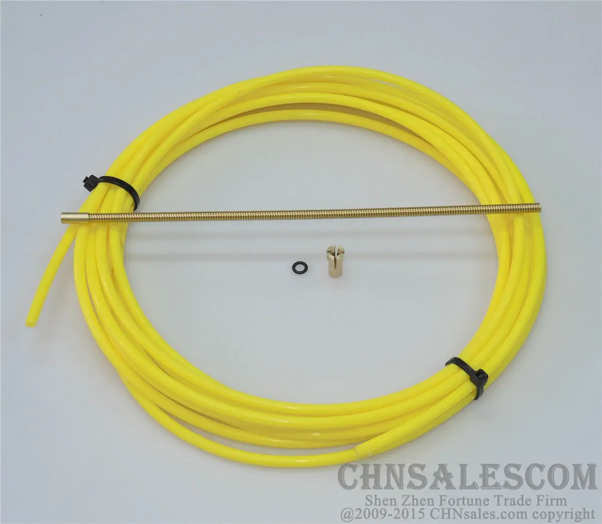 CHNsalescom BINZEL стиль PTFE с латунным вкладышем и медный терминал 1,2-1,6 мм провод 4 м 13 футов желтый