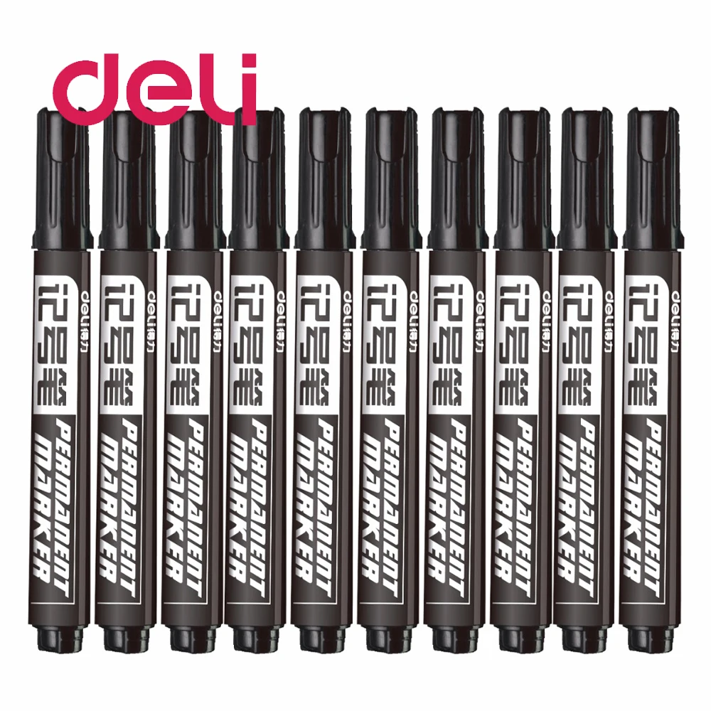 Deli 1 шт. разноцветная маркерная ручка письменные принадлежности масляная