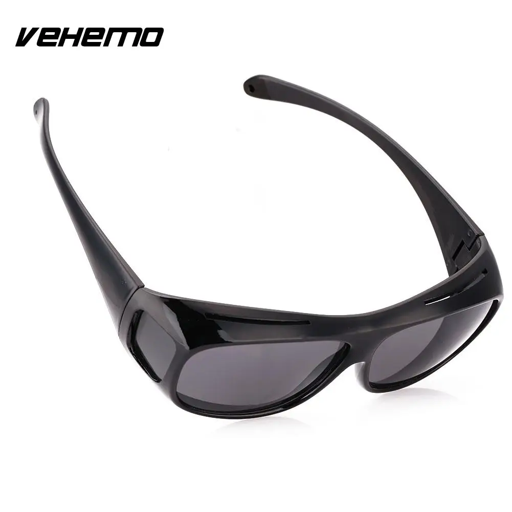 Vehemo Men Women Sunglasses Unisex HD Yellow Lenses Sunglasses Night Vision Goggles Car Driving Glasses Eyewear UV Protection