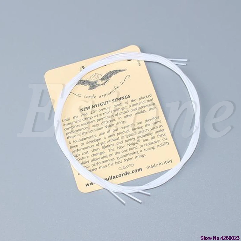 

2019 New Set of 4 Nylon Replacement Wonderful Music Musical Accessories Ukulele Strings