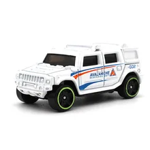 LR 1: 64 Hummer сплав под давлением модель автомобиля детские игрушки легко носить модель, которая может вынуть дверь подарок для детей