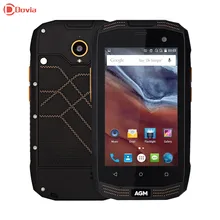 Agm а2 рио 4 г смартфон 4.0 дюймов android 5.1 msm8909 quad Core 1.1 ГГц 2 ГБ RAM 16 ГБ ROM IP68 Водонепроницаемый Функция OTG 2600 мАч летучая мышь