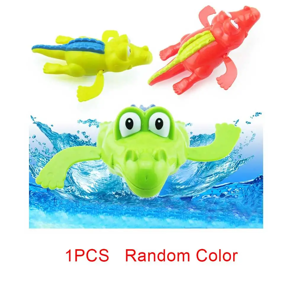 Милые Мультяшные морские животные Черепаха для новорожденных, детские игрушки для купания, заводные на цепочке, Классические игрушки для детей, развивающие игрушки - Цвет: WJ365