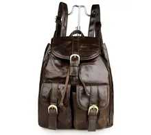 New arrival casual women’s backpack genuine leather women bags designer real leather backpack female solid trave bag #VP-J2011