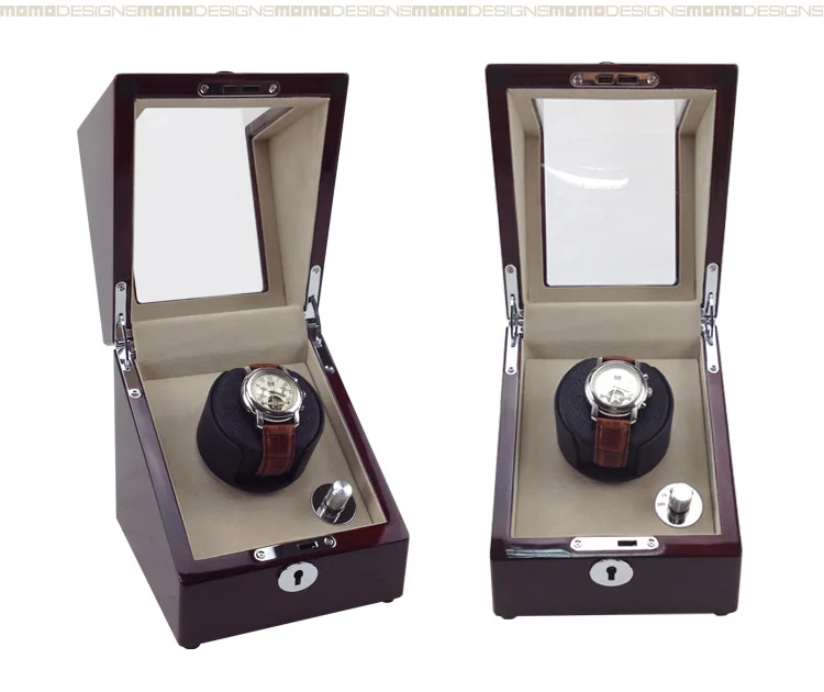 2017 коробка для намотки часов деревянные часы дисплей новый японский мотор