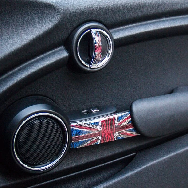 Автомобильный Стайлинг для BMW MINI F55 F56 автомобильные наклейки интерьер дверная