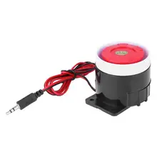 

2018 Newest JH-1 Ear Piercing Indoor Wired Siren Mini Horn Siren Home Security Sound Alarm System 100dB Durable 10W/12V Hot Sale