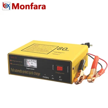 

6V 12V Automatic Electric Baby Toy Car Motorcycle Battery Charger Intelligent Pulse Repair Type Lead-Acid AGM GEL Charging 80ah