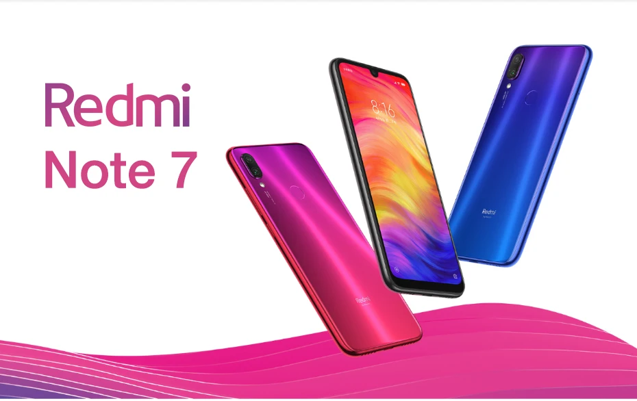 Xiaomi Redmi Note 7 с глобальной версией, 4 Гб ОЗУ, 128 Гб ПЗУ, 48мп камеры Snapdragon 660 AIE 6,3 ''FHD+ QC 4,0, 4000 мАч, мобильный телефон