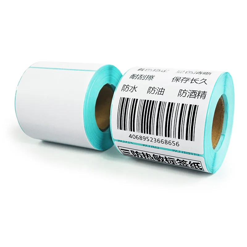Jetland Etiqueta - Roll Top Revestido Térmica Direta 3x4 Polegadas Zebra Godex Tsc Gprinter Xprinter Etiquetadora 75*100mm 250 Pcs 3 High Quality Material escolar e de escritório
