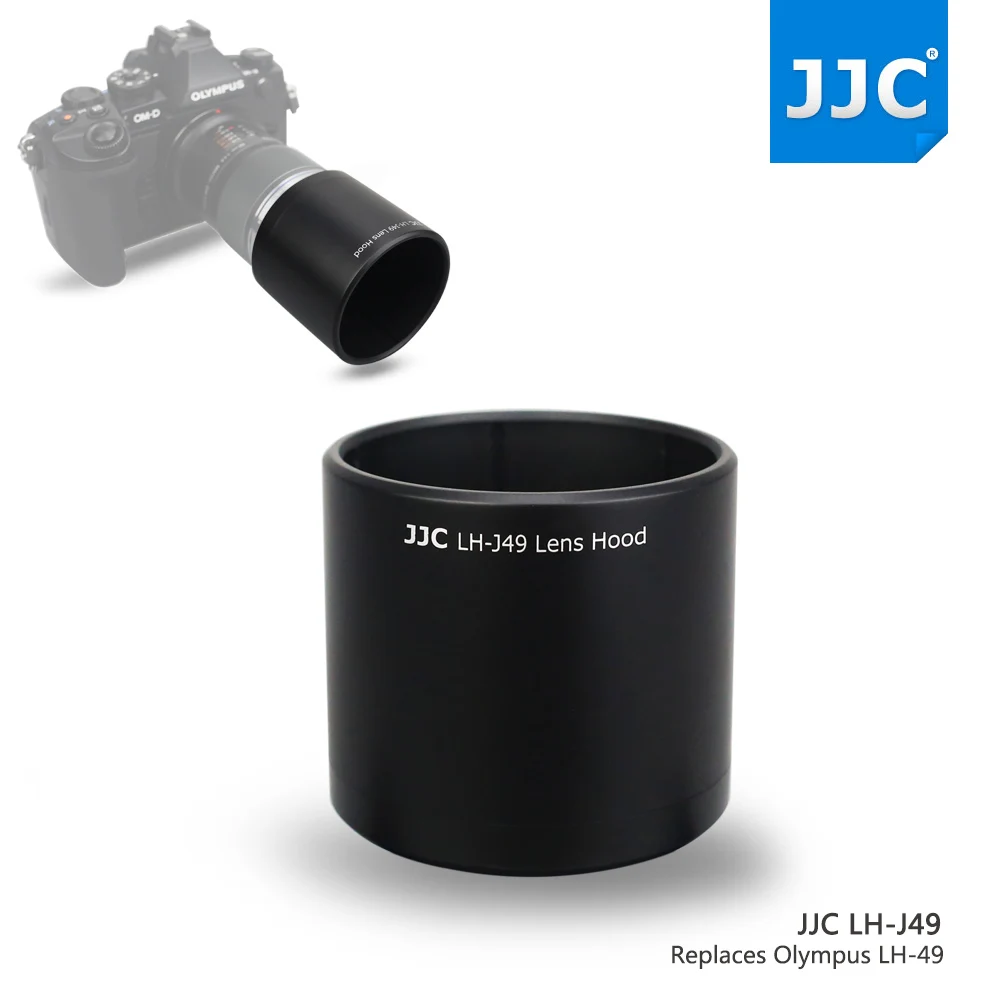 JJC LH J49 Lens Hood Shade for Olympus M.ZUIKO DIGITAL ED 60mm f2.8