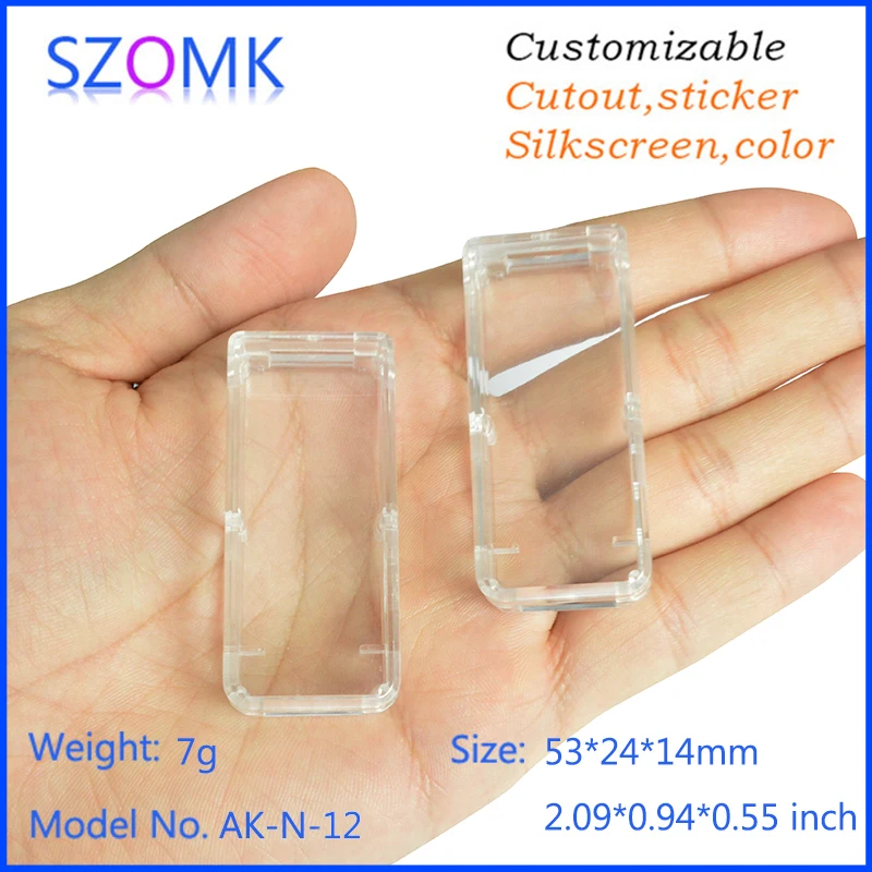 szomk small plastic enclosure for electronics plastic case usb instrument housing junction box (12)