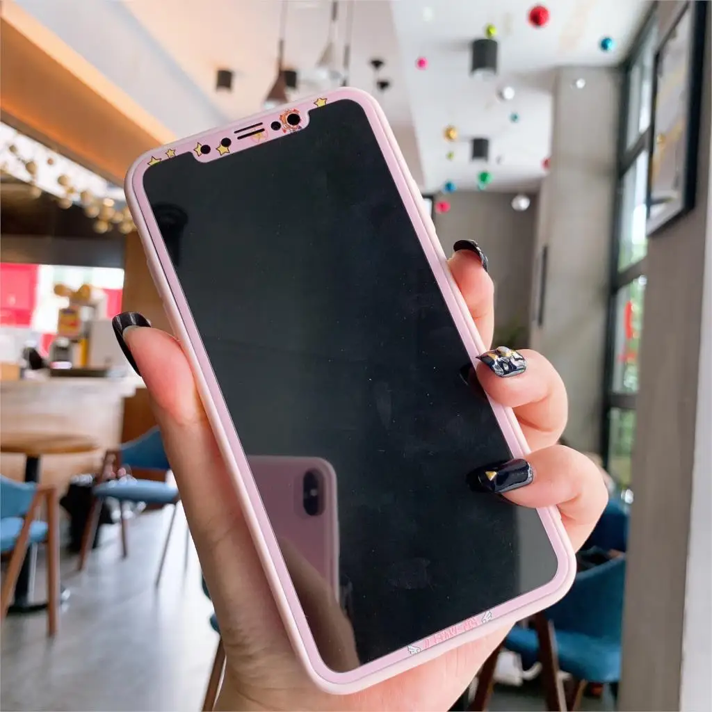 Защитное закаленное стекло для iPhone X XR XS Max Защитная пленка для экрана Cardcaptor Sakura