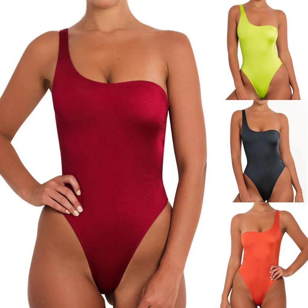 

Women's Swimming Suit Sexy Bikini Swimsuit Women Sexy Sport Bikini Monokini Swimsuit Swimwear Bathing Beachwear Backless