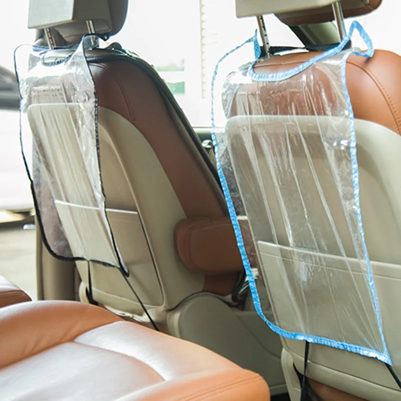 

Car rear seat cover children's kick pad transparent car mat PVC waterproof for Kia Rio K2 K3 K5 K4 Cerato,Soul,Forte,Sportage