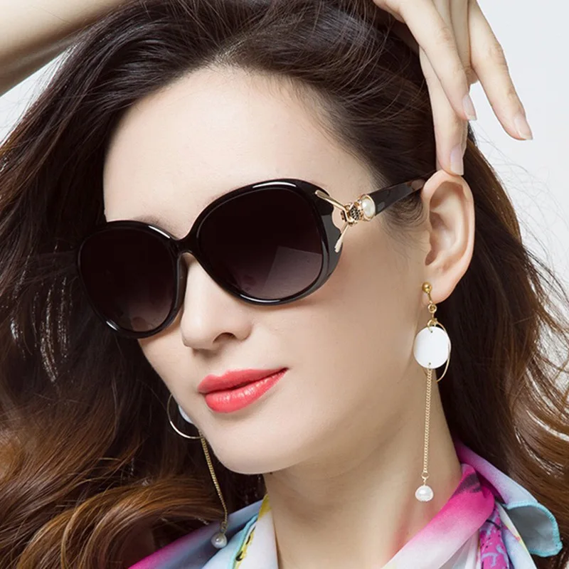 

LS JOHN 2019 Classic Gradient Sunglasses Women Brand Designer Vintage Oversized Sun Glasses UV400 Oculos De Sol Feminino