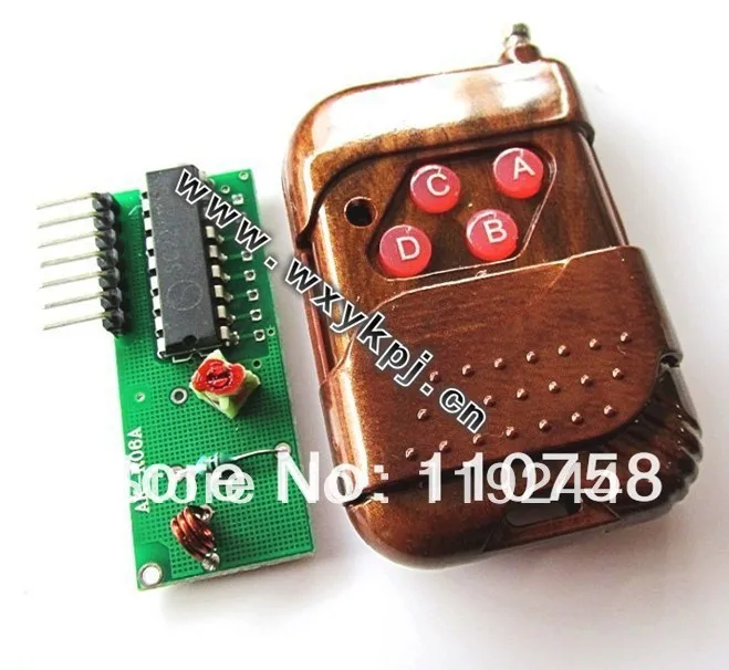 

RF ASK Wireless Receiver and transmitter module And 100m remote Control