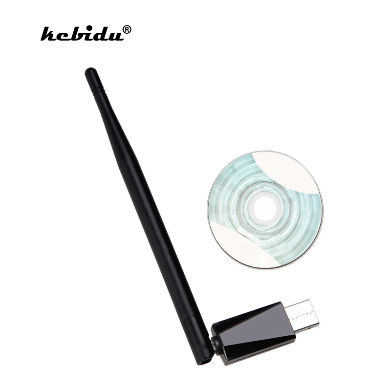 Kebidu портативная беспроводная сетевая мини-карта 150 Мбит/с USB WiFi MTK7601U 802.11n/g/b LAN