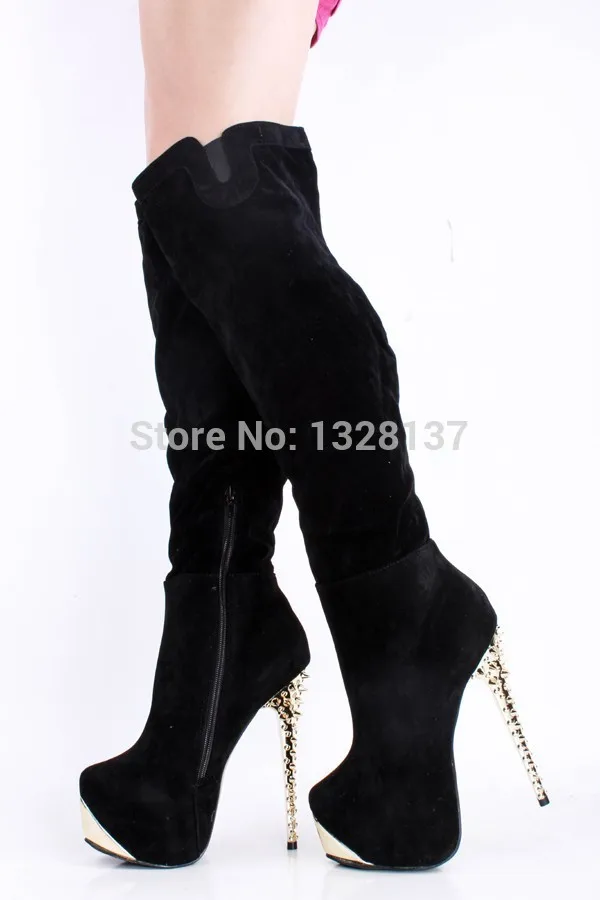 

Fashion Women Boots Fall Shoes Women Shoes Plateforme 2015 Women Brand Boots Tall Fur Shoes Women Boots High Quality Solid