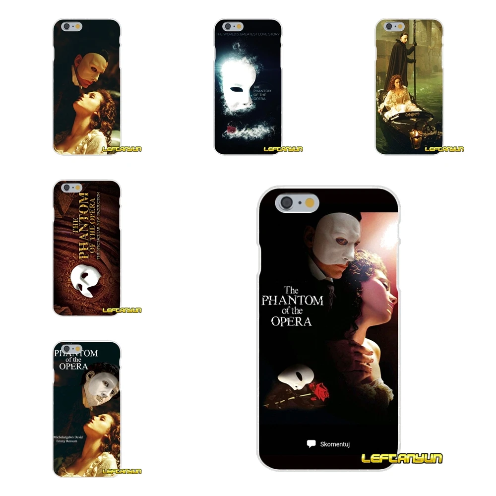 

Phantom of the Opera Love Mask French For iPhone X 4 4S 5 5S 5C SE 6 6S 7 8 Plus Accessories Phone Cases Covers