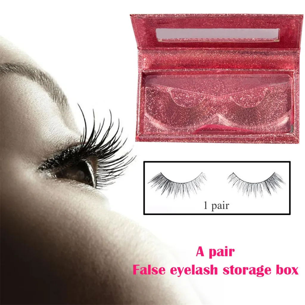 

1pc Empty False Eyelash Care Storage Case Box Compartment Holder Tool Makeup Tool Container Holder droshipping