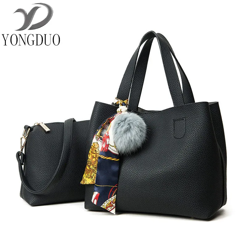 

YONGDUO 2017 New Korean Fashion Color Picture Package Strap Shoulder Messenger Bag Ribbon Bow Handbag Large Capacity+Coin Purse