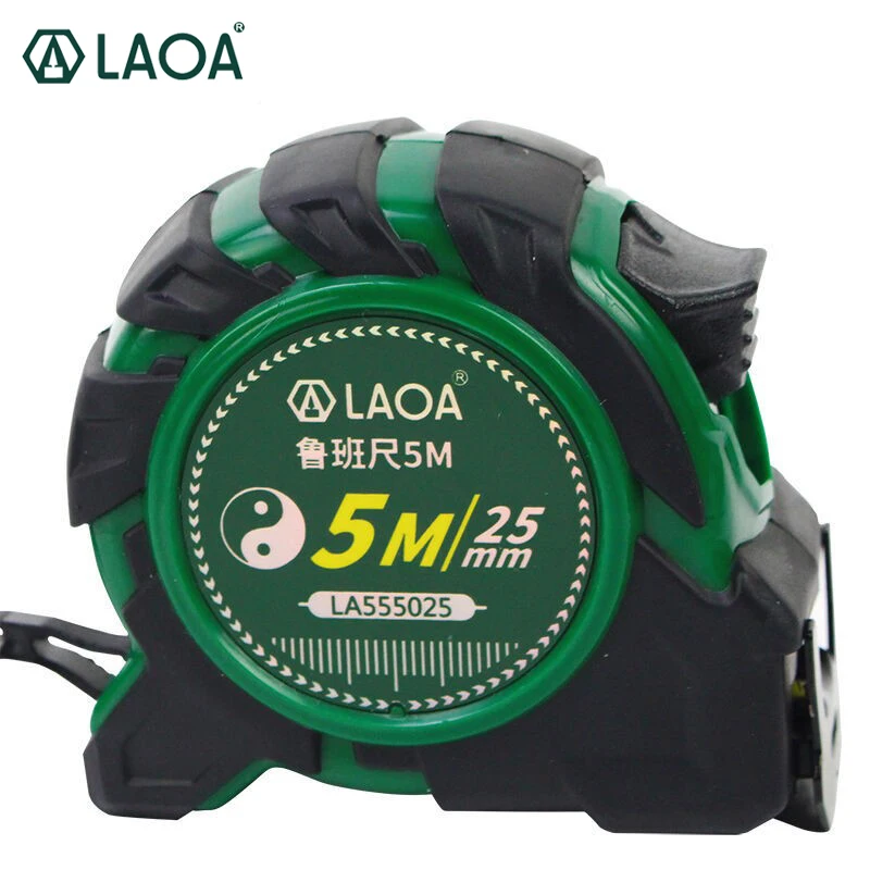 Laoa 5m/7.5m Chinese Style Measuring Steel Tape Roule Luban Geomantic