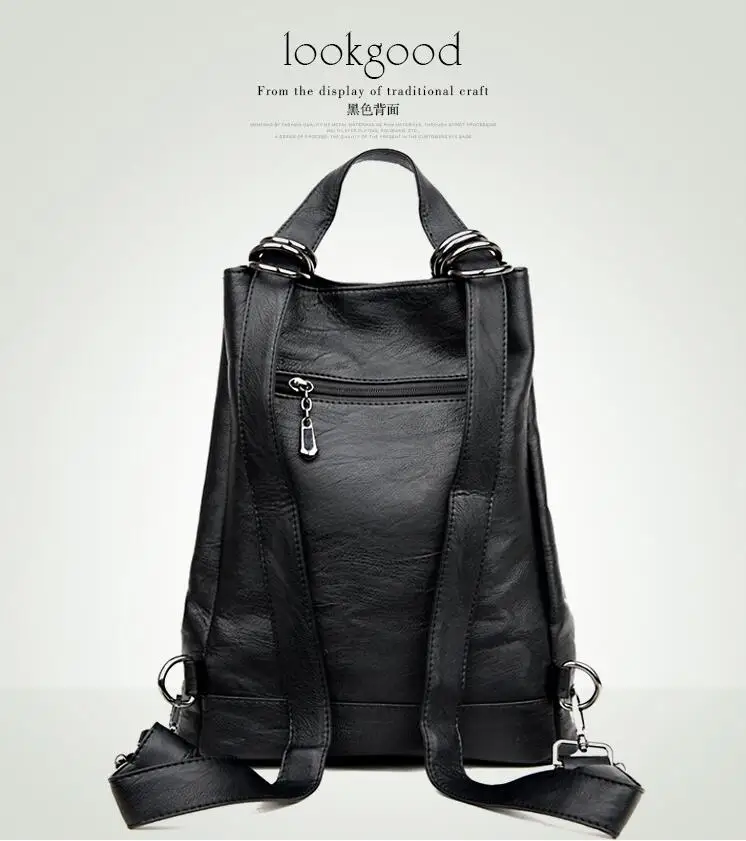 Женские рюкзаки, кожаная Женская дорожная сумка на плечо, высокое качество, женская сумка, модные рюкзаки из искусственной кожи для женщин, школьная сумка, FC-5