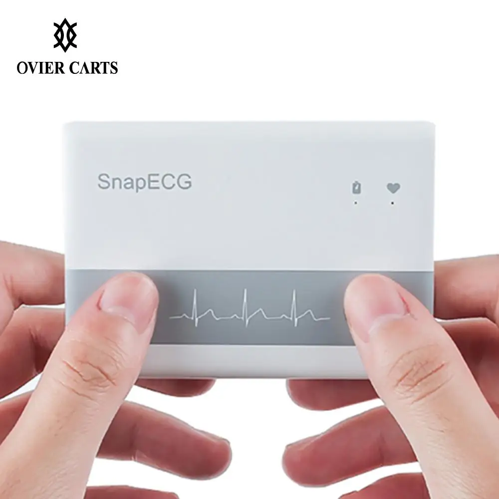 

SNAP Wireless ECG Monitor ECG Measurement Machine Mini ECG Recorder Support Bluetooth 4.0 Electrode Holter For Android IOS