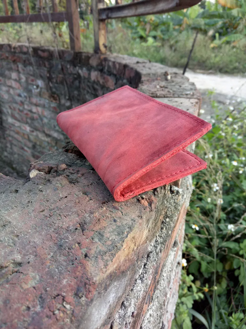 Vintage Red Card Holder (3)