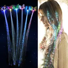 Led Knippert Haar Vlecht Gloeiende Lichtgevende Haarspeld Novetly Haar Ornament Meisjes Led Speelgoed Nieuwe Jaar Party Christmas Gift