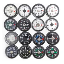 Компас 20 мм Высокоточный впрыск масла пластиковый наружный экологический Компас для кемпинга пешего туризма на открытом воздухе