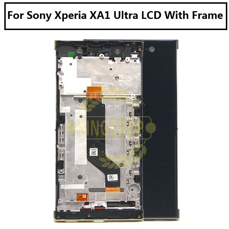 

For Sony Xperia XA1 Ultra LCD Display Touch Screen Digitizer Assembly With Frame Replacement 6.0" 1080P For SONY XA1 Ultra LCD