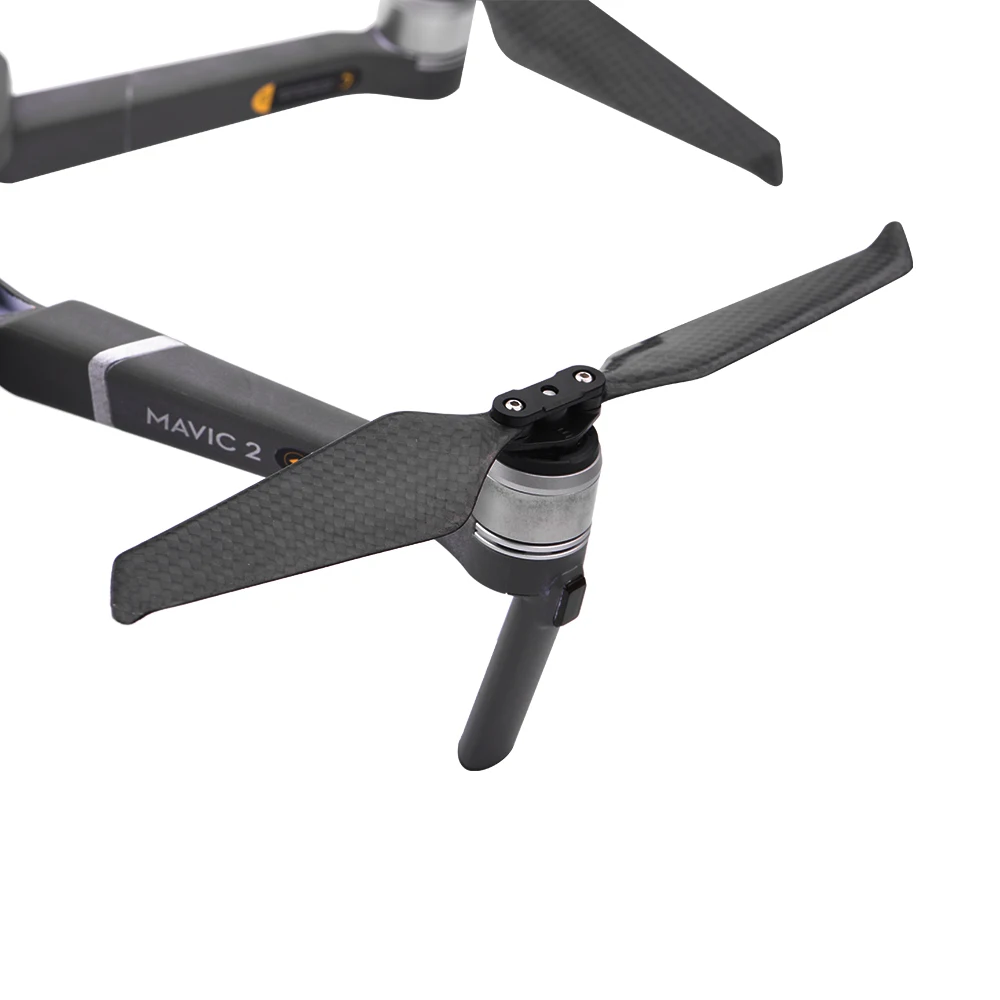 Hélice de Fibra de Carbono para Dji Lâmina de Baixo Fãs de Redução de Ruído Mavic Drone Zoom Ruído Rápida-liberação Adereços 8743 Asa 8 Pçs 2 Pro Mod. 1376197 - Image 4