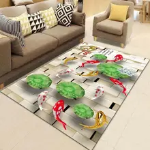 Европейский тип 3D коврики с принтом 200*300 см Большой размер Коврик для прихожей ванная комната кухня впитывает воду нескользящий коврик/ковер советы