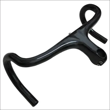 

28.6mm Road Bike Carbon Handle Bar Integrated Handlebars 400 420 440 mm Super Light Weight NGT New Guy Steps Bars Free Shipping