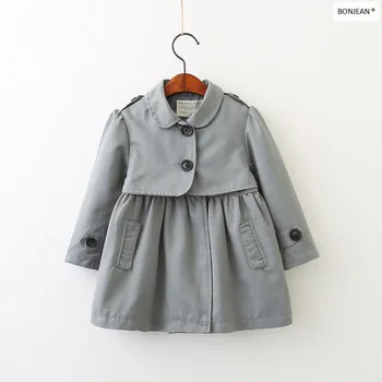 YQRDJ-1513772 Осенняя детская куртка для девочек, куртка, верхняя одежда, одежда для маленьких девочек, пальто для девочек, детская ветровка, детская одежда
