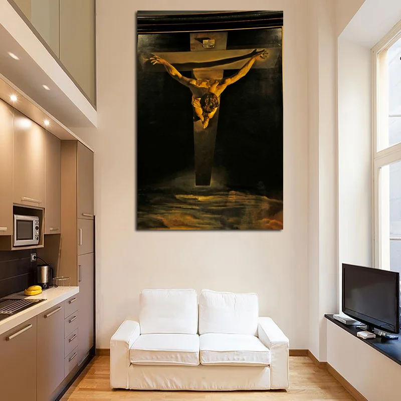 SALVADOR DALI Canvas Print Poster 24X36/" Christ of Saint John of the Cross