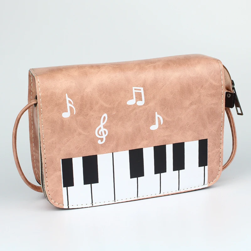 Fashion Women Bags Good Quality Lady Shoulder Messenger Bag Coin Keys Phone Money Purse Cover Shell Flap Girls Piano Zipper Bag